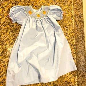 Petit Bebe Fall Pumpkin dress